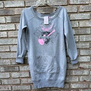 Victoria’s Secret PINK Long Graphic Sweatshirt